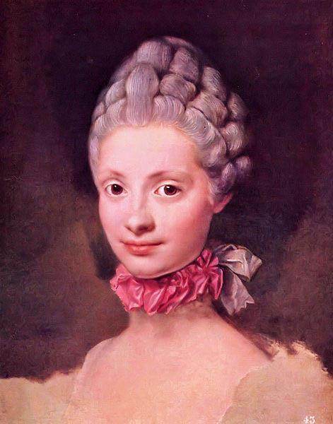 Anton Raphael Mengs Maria Luisa von Parma Prinzessin von Asturien Germany oil painting art